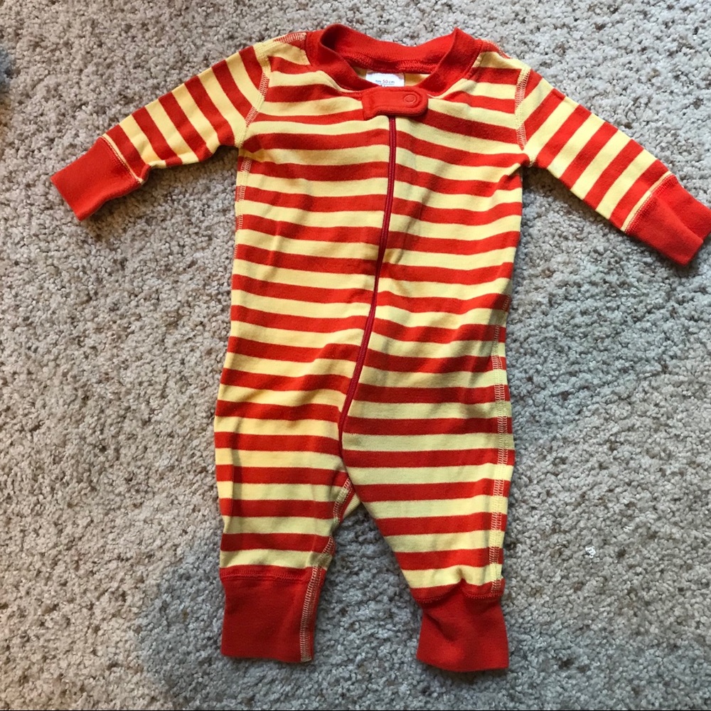 Hanna Andersson size 50 (0-6 months) pajamas